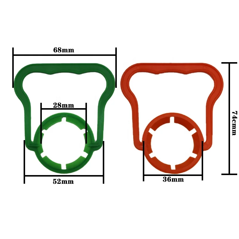 Оптовая продажа, многоцветная ручка для переноски, индивидуальные высококачественные пластиковые ручки для бутылок