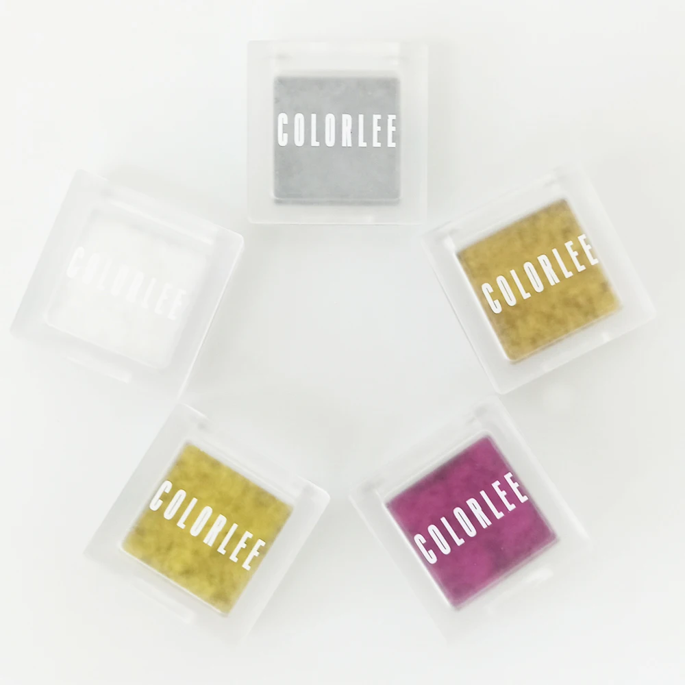 Factory Body Glitter Powder Pressed Glitter Powder Mini Size Glam Highlighter Mineral oil and talc Free Face Beauty