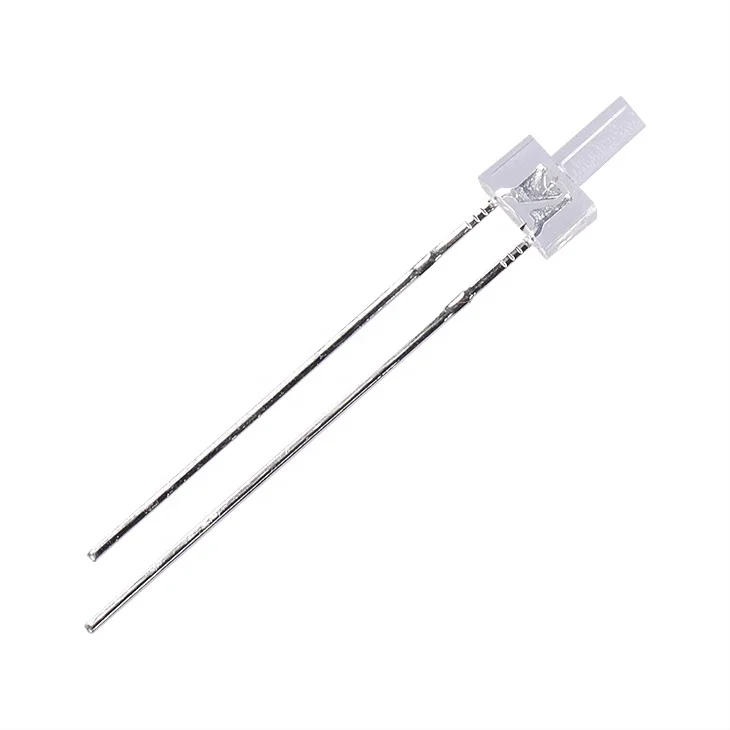 High Lumens Round Straw Hat Flat Top 2mm 3mm 5mm 8mm 10mm Through Hole Micro Led Diode