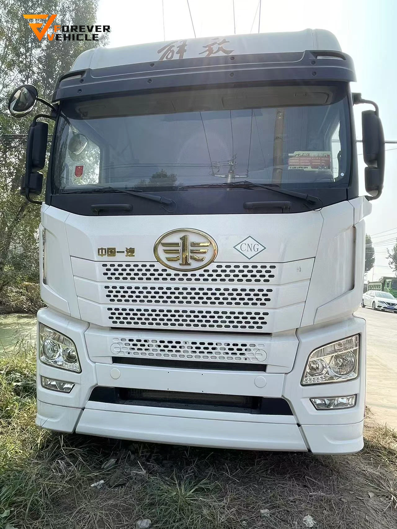 Тягач FAW JH6 CNG дизельный тяжелый грузовик мощностью 450 л.с. двигатель Weichai механическая коробка передач Евро 3/евро 5 выбросов быстрый левый