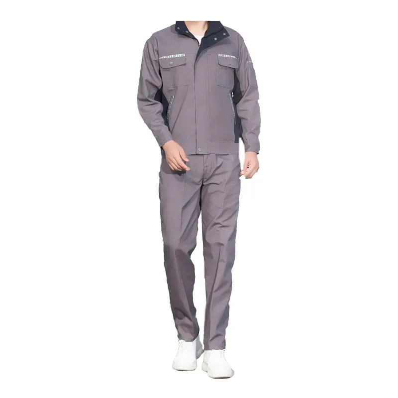 outdoor sanitation construction pure cotton workwear uniform safety suit