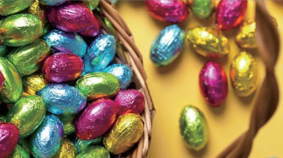 Backed Chocolate Wrapping Paper Food Sheet Soft Printed Chocolate Candy Wrapper Golden Foil Sheets with Paper Aluminum Foil