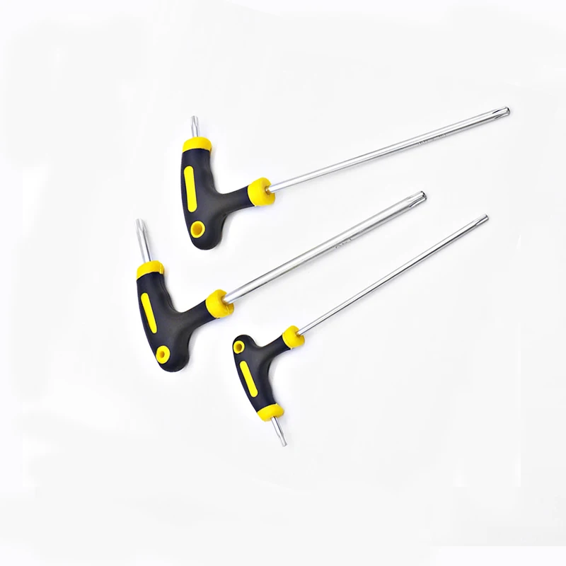 Heavy Duty Multi Sizes T Handle Torx Flat Ball end Metric Allen Hex Key Wrench Tools for repair maintenance