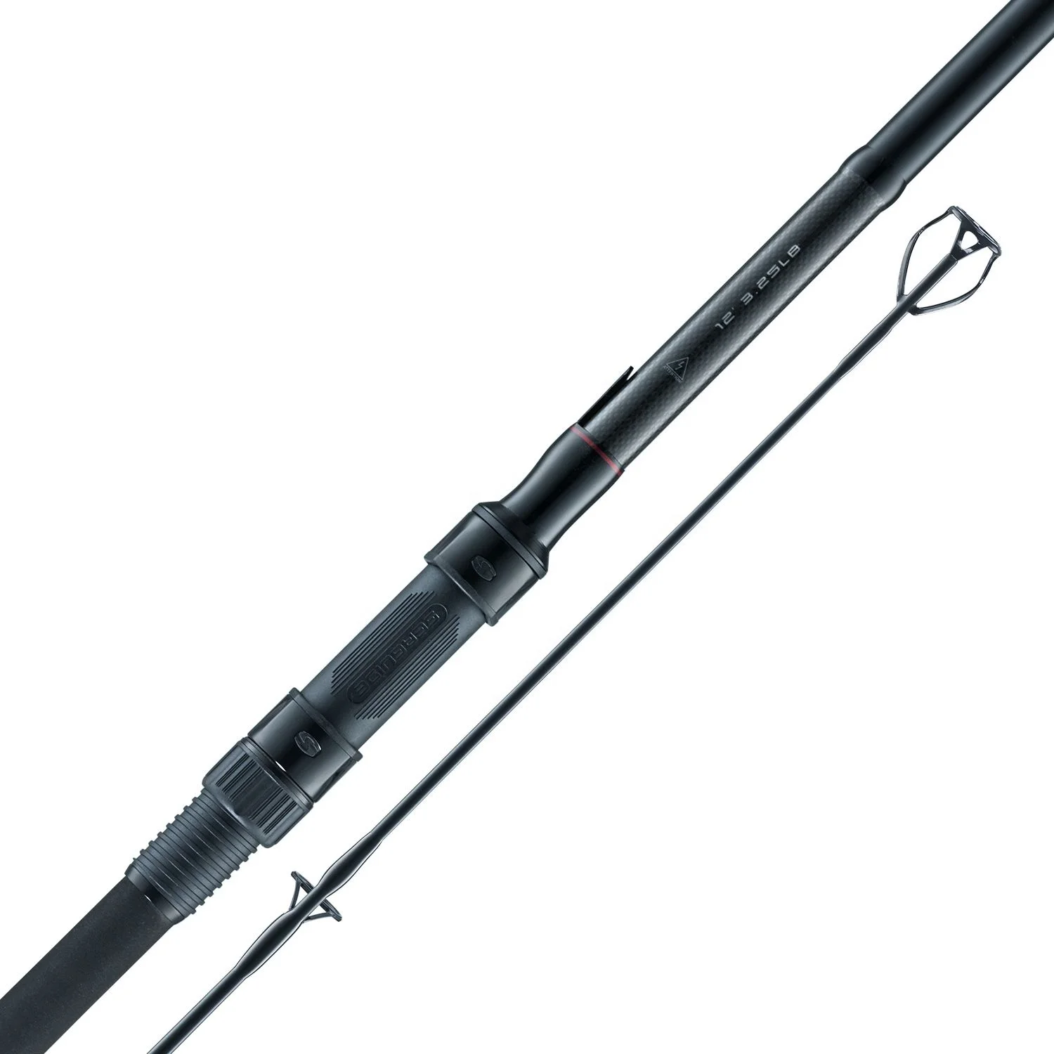Ultra Light Traditional Black Carbon Carp Lure Fishing Rod 12ft & 13 ft 3.5lb For Carp Fishing
