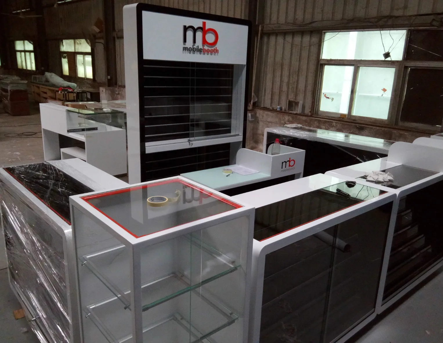 Mobile Phone Accessories Shop Modern Designed Wholesale Display Kiosk Furniture