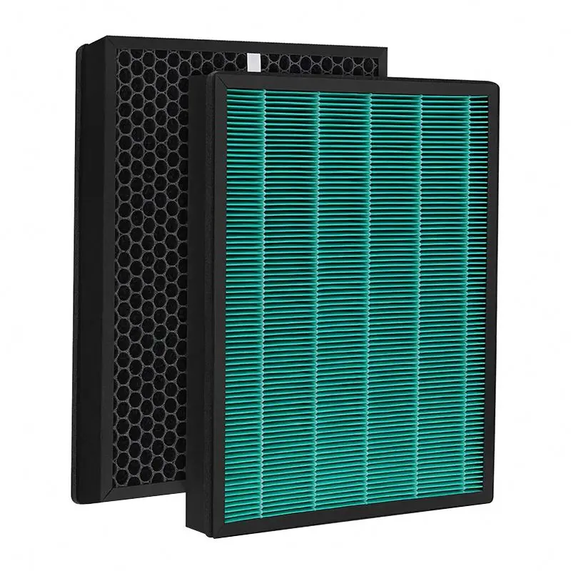 Cabiclean True HEPA Replacement Filter for Coways  AIRMEGA Max2 Air Purifier 400/400S Combined with Activated Carbon Filter