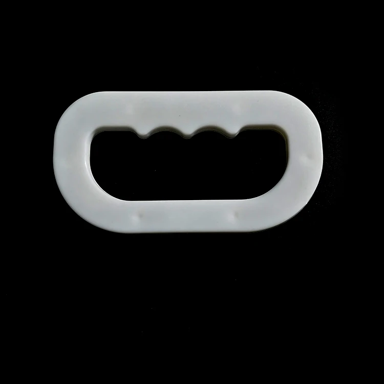 new material strength saving plastic carry handle for rice packaging bag