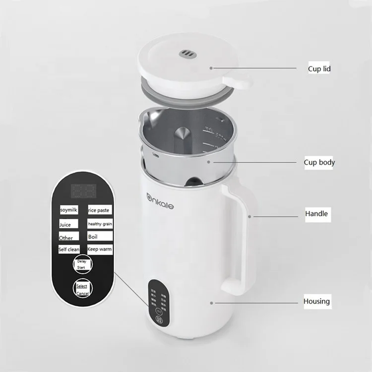 Hot Sale soybean milk machines Homemade Nut,Almond, Oat, Coconut, Soy, or Plant Based Milk maker machines