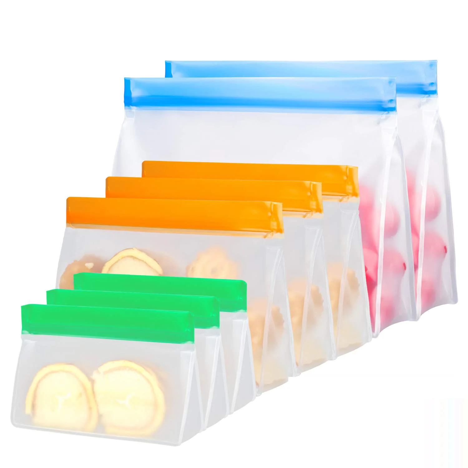 Food Grade Peva Zip Lock Ood Lunch Snack Storage Packing  Sandwich Bag