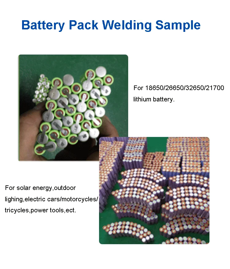 Automatic Double Side PC Control EV Battery Spot Welding Machine