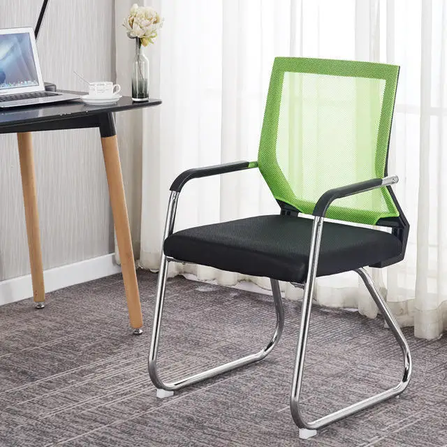 Mesh Chair For Office No Wheel Fixed Base Conference Meeting Room Visitor Chair Office Chair Armrest