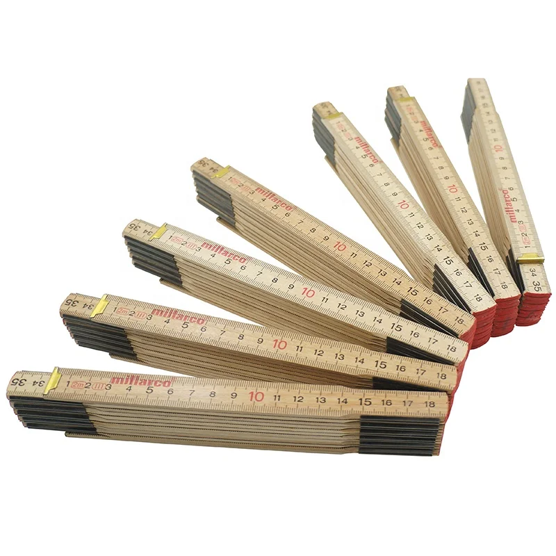 2M 12folds Graduated Folding Meter for Promotion