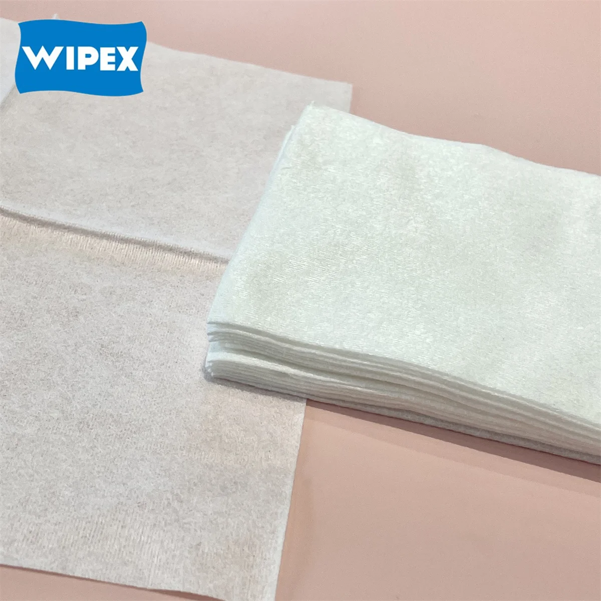 Wipex Pack of 60 100% Bamboo fiber Disposable wipes facial towel for Skin Cleaning and Makeup Removal
