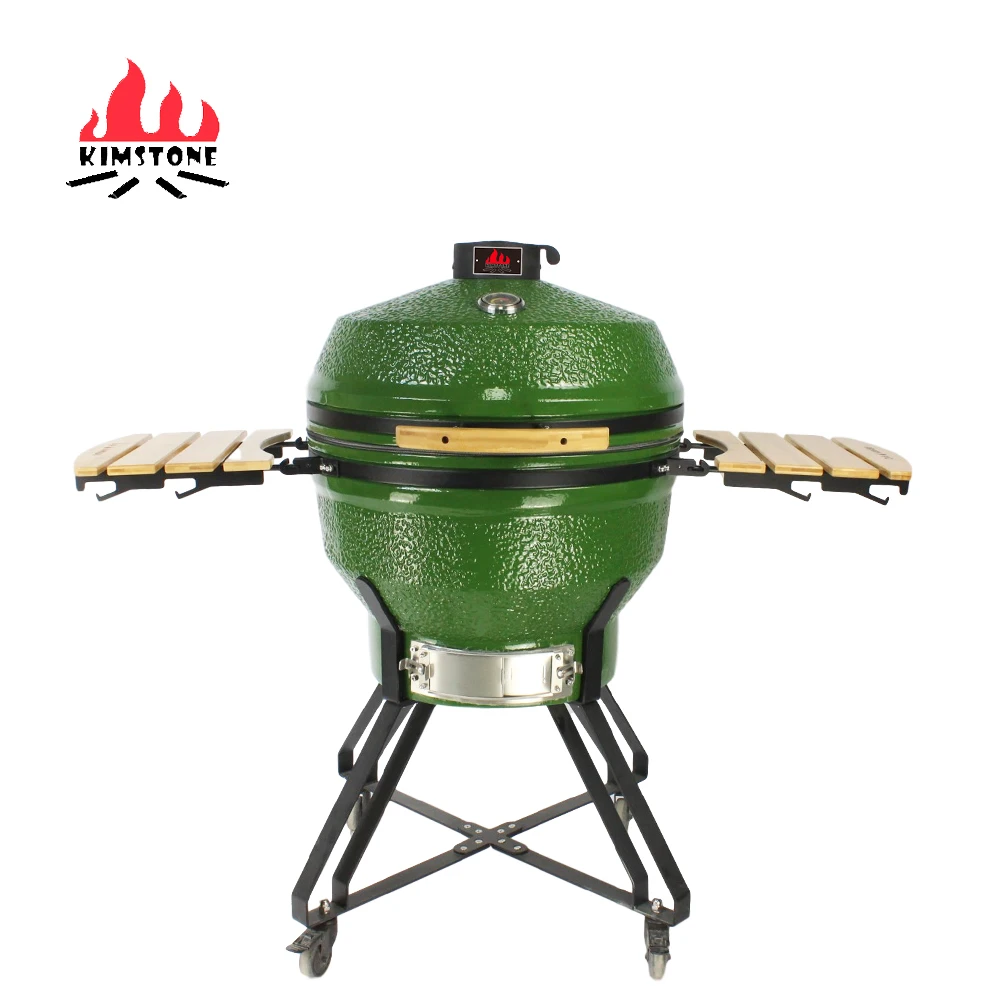 KIMSTONE commercial kamado wholesale 26 inch big egg ceramic barbecue grills high temperature resistance