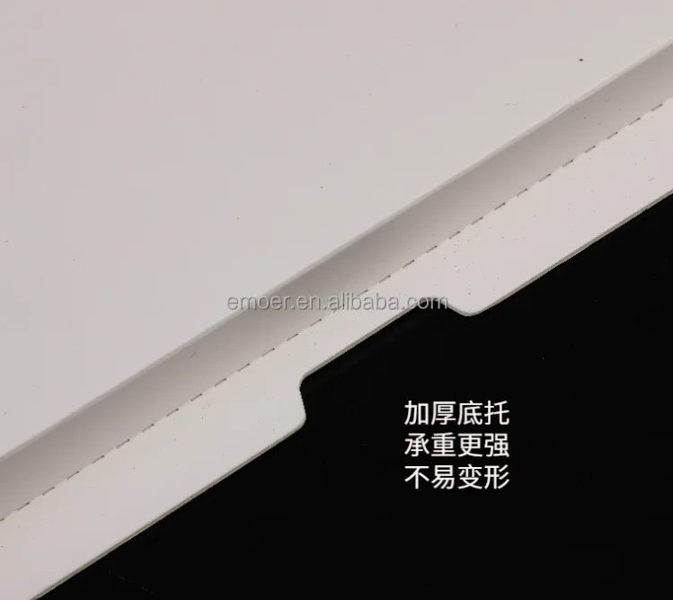 10 inch transparent PET cake box with thick board