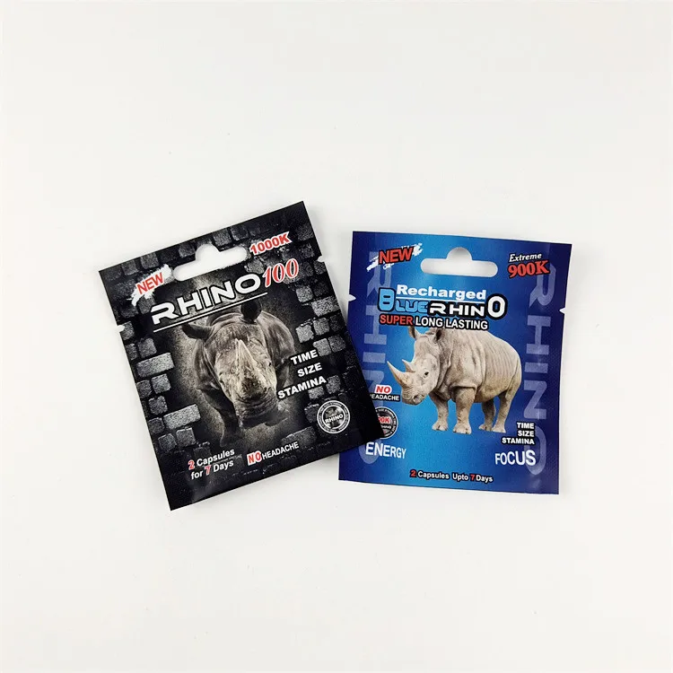 Low Moq Custom Printed Wholesale Pills Packaging Plastic Bag And Paper Display Box For Edible Candy Wrapper Pill Sachet