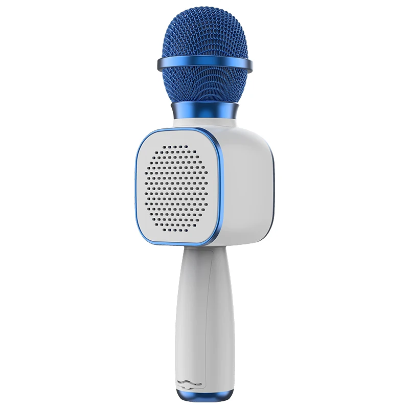 Professional Wireless Karaoke Microphones with Speaker USB Mike Condenser Micro for Kids Toys Singing Wireless Mic