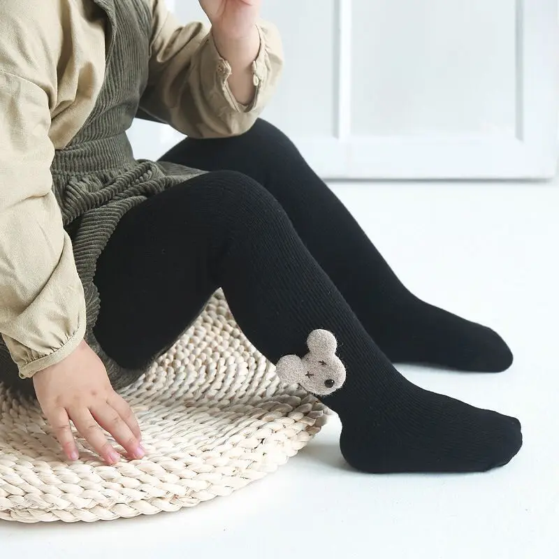 Children Tights for Girls Toddler Stockings Bear Child Pantyhose Kids Spanish Infant Birthday Ballet Tights