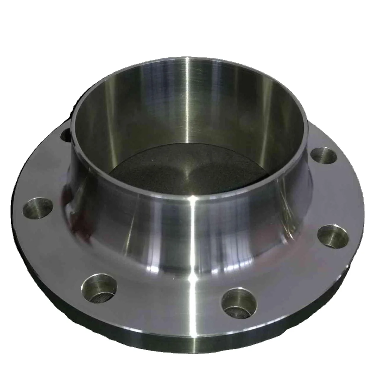Custom precision stainless steel titanium aluminium brass threaded copper nickel alloy slip on flange weld neck flange