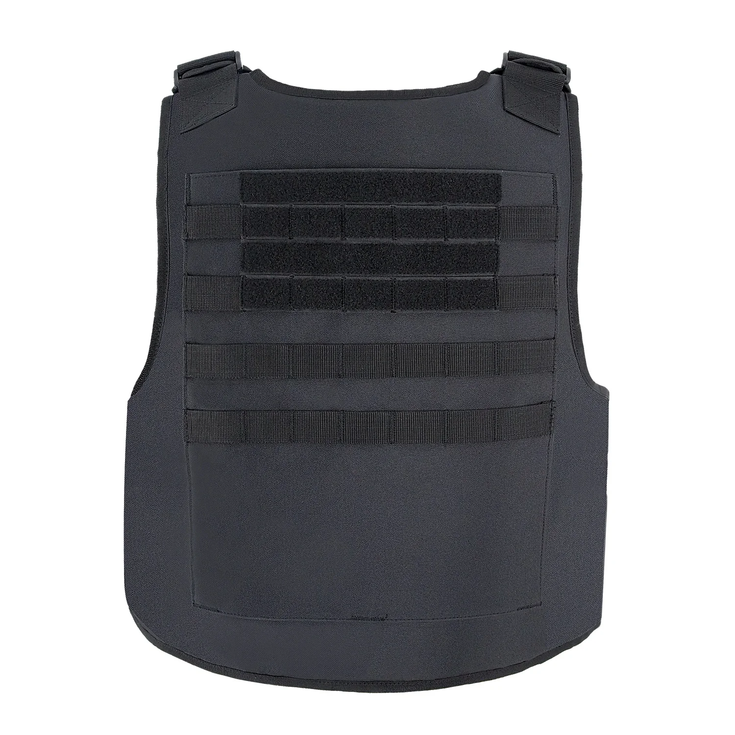 BY Wholesale Hot Sale Adjustable Concealable Carrier Plate IIIA To IV Level Body Armor Black Bullet Proof Vest