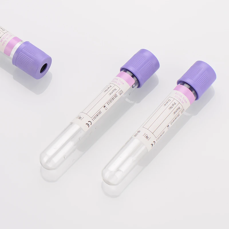 Manufacturer Sale Glass or PET EDTA K2/K3 Vacuum Blood Collection EDTA Tube