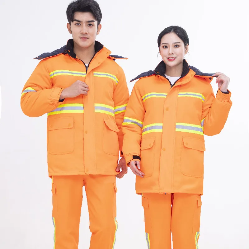 Factory Sales Long Sleeves Safety Uniform Professional Overall Work Suit Work Clothes Men