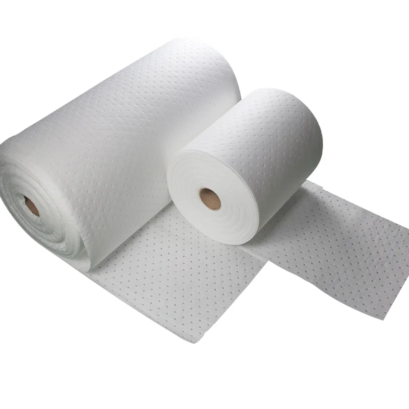 100% PP White Oil Absorbent Rolls