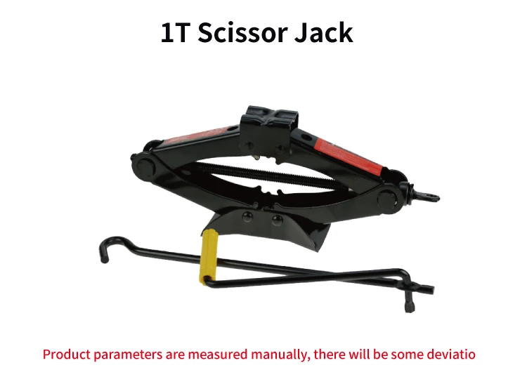 
High quality 1T Scissors Lift Manual Jack Adjustable Scissors Jack 