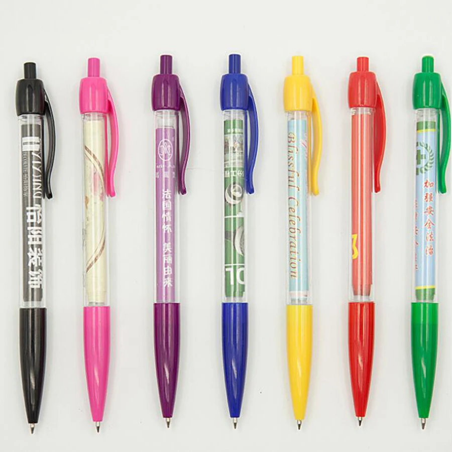 OEM Customized Logo Printed Scrolling Message Pen