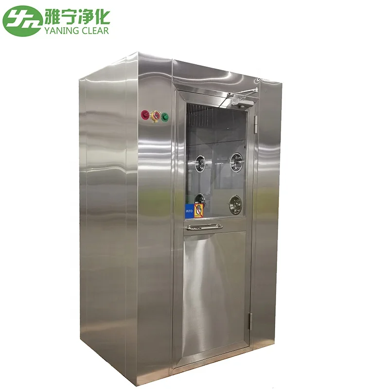 YANING GMP Standard Electronic Air Clean Equipment Customized Modular Clean Room Air Shower