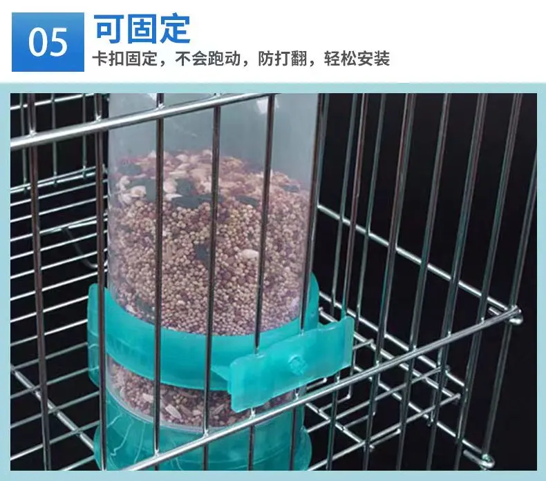 Hamster Drinker Plastic Water Bottle Dispenser Feeder Hanging Pet Guinea Pig Squirrel Rabbit Vacuum Drinking Head Pipe Fountain