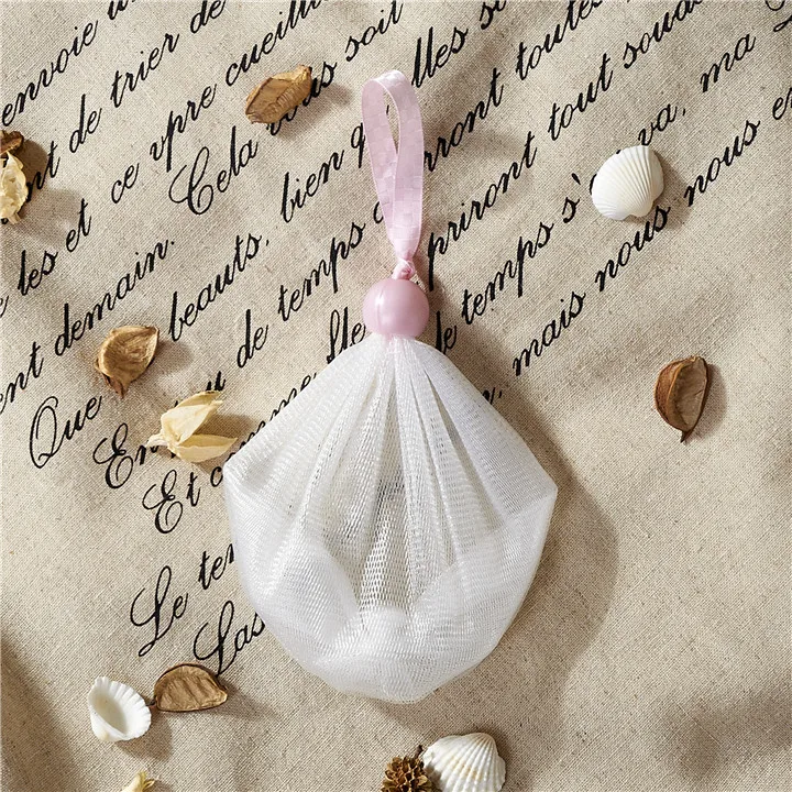 Антибактериальная поролоновая сетка для очищения лица, ПЭ сетка для очищения лица и мыла для тела A60