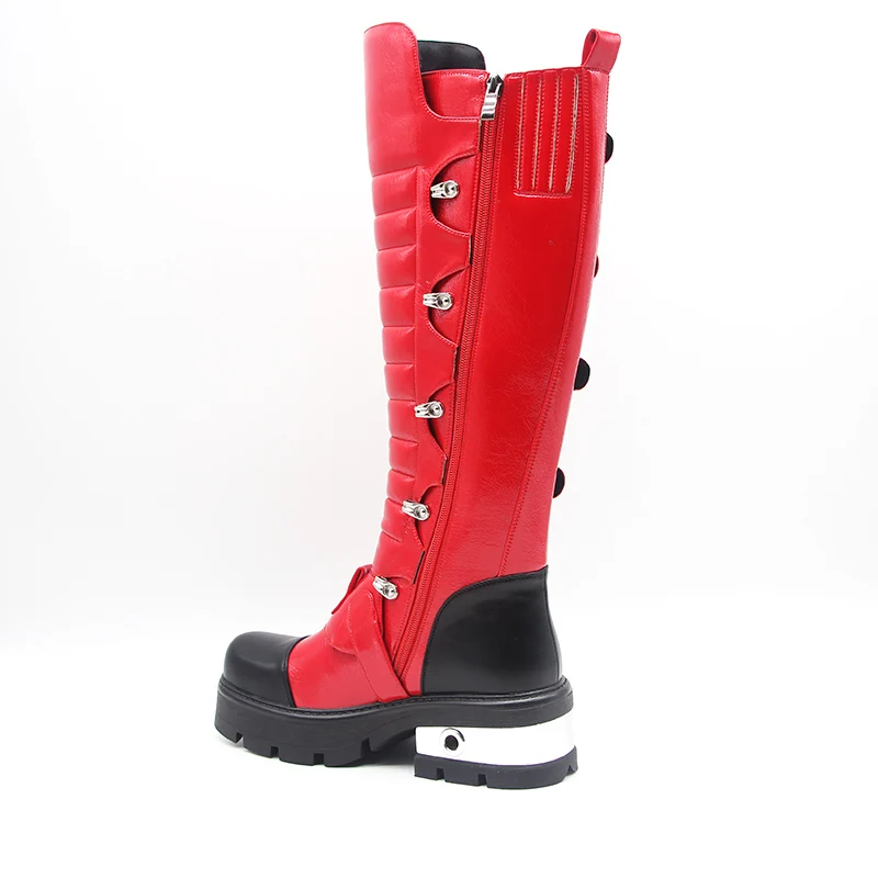 strap personality boots martin boots platform shoes women  boots for ladies shoes for women  rivet  ladies fashion shoes