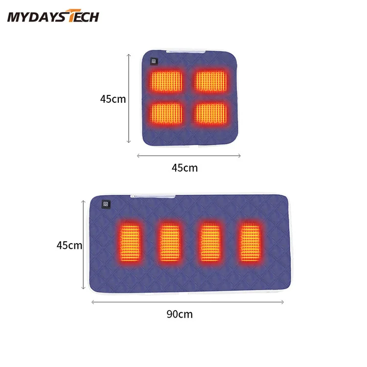 Mydays Tech противоскользящая грелка с 3 режимами нагрева регулируемая графеновая для офиса кемпинга походов на улицу
