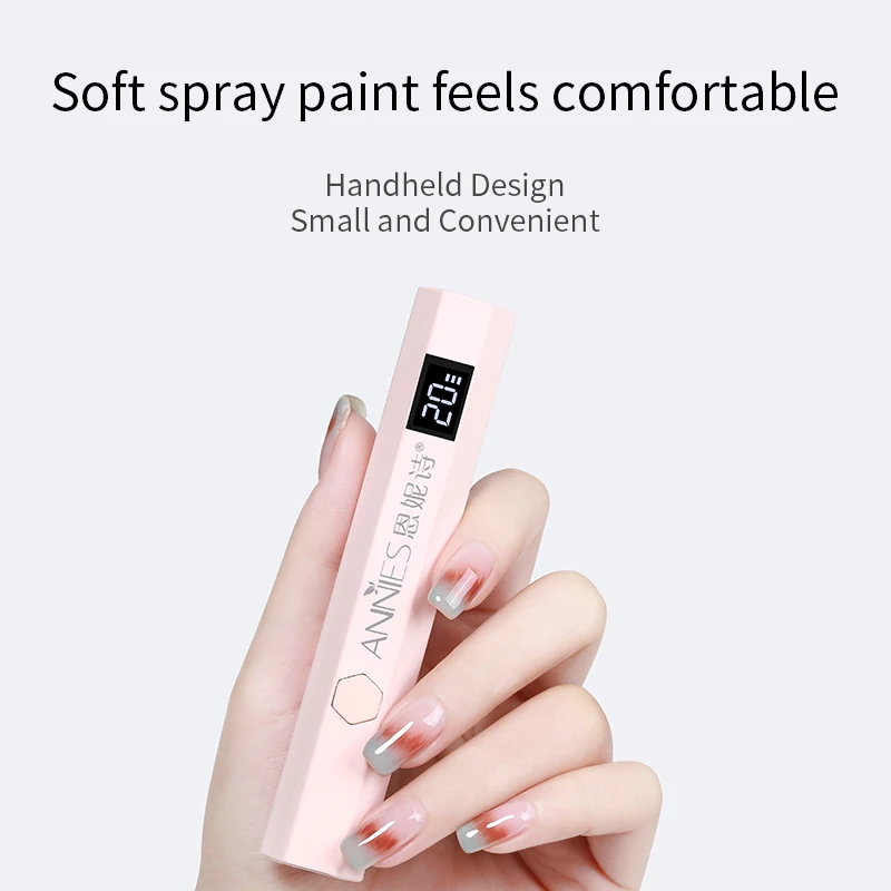 UV Light for Gel Nail Stickers Diamond Nail Lamp Handheld Nail Drying Lamp UV Led