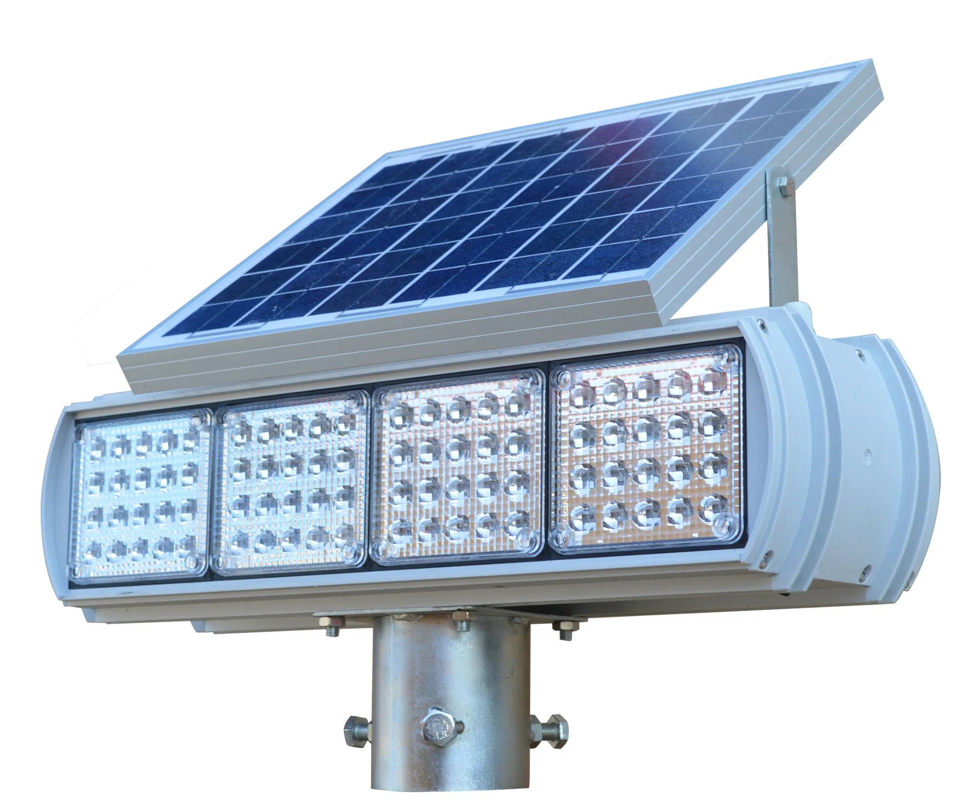 LED Double Side Signal Blinker Lights Manufacturers Traffic Solar Warning Light