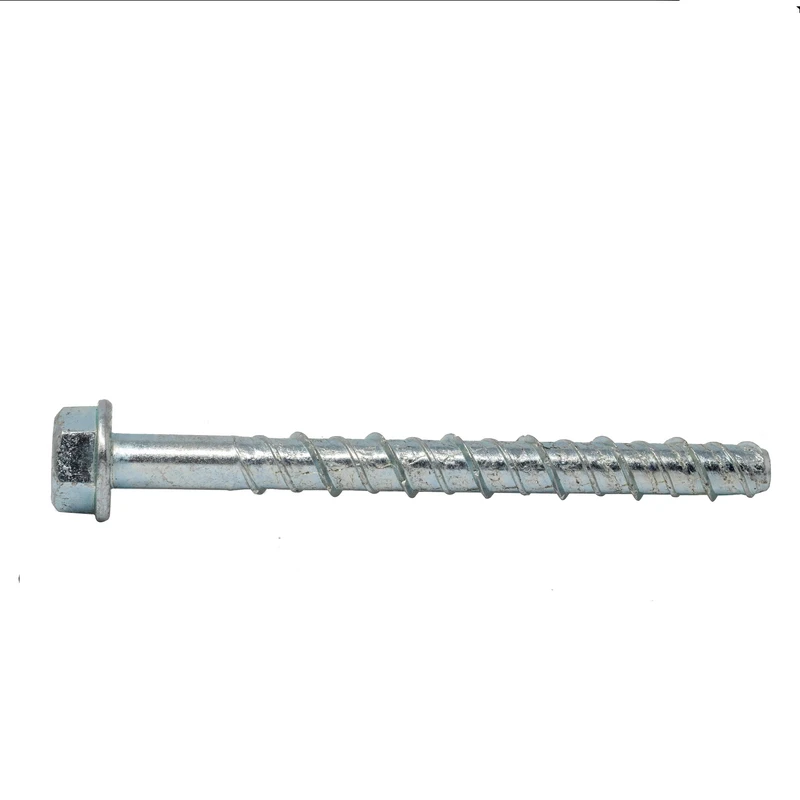 mechanized production short delivery time Blue white plated solid concrete Anchor Bolt self-cutting bottom anchor bolt