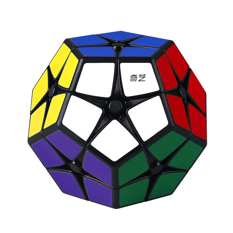 QIYI 2x2 Pentagonal Dodecahedron Magic Cube Unique Design 12 Sides Speed Cube Puzzle Cube Toys for Kids