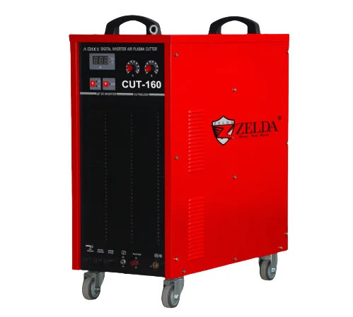 Industrial 380V CNC Plasma Cutting Machine 3 Phase 160amp Cortadora de plasma de aire With With removable wheels