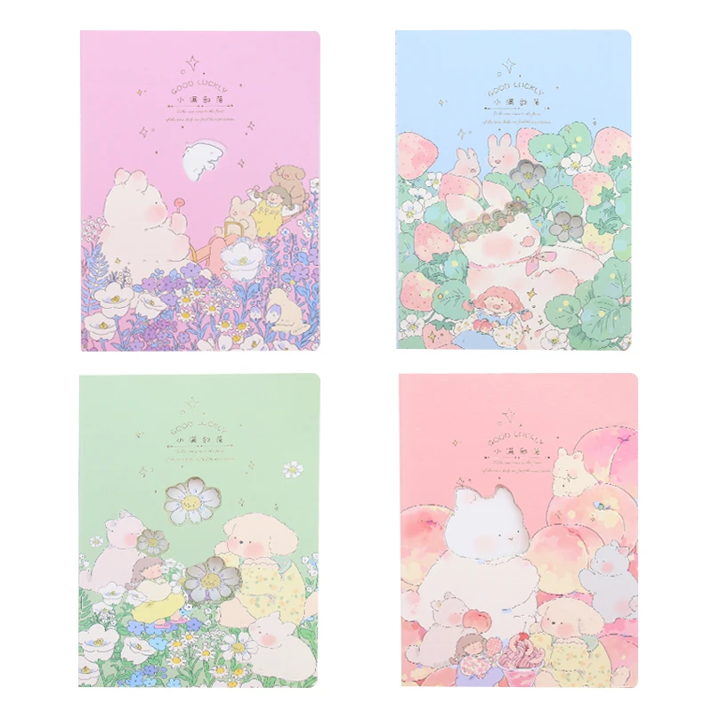 Designer 2022 New Product Custom Cute Pattern Car Line Book Yellowish Eye Protection Student Notebook