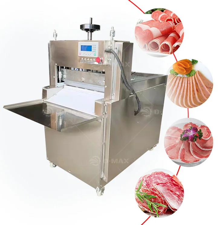 Electric Industrial frozen meat Slicer Beef cutting slicing Machine Mutton Roll pork Meat Slicer Machine