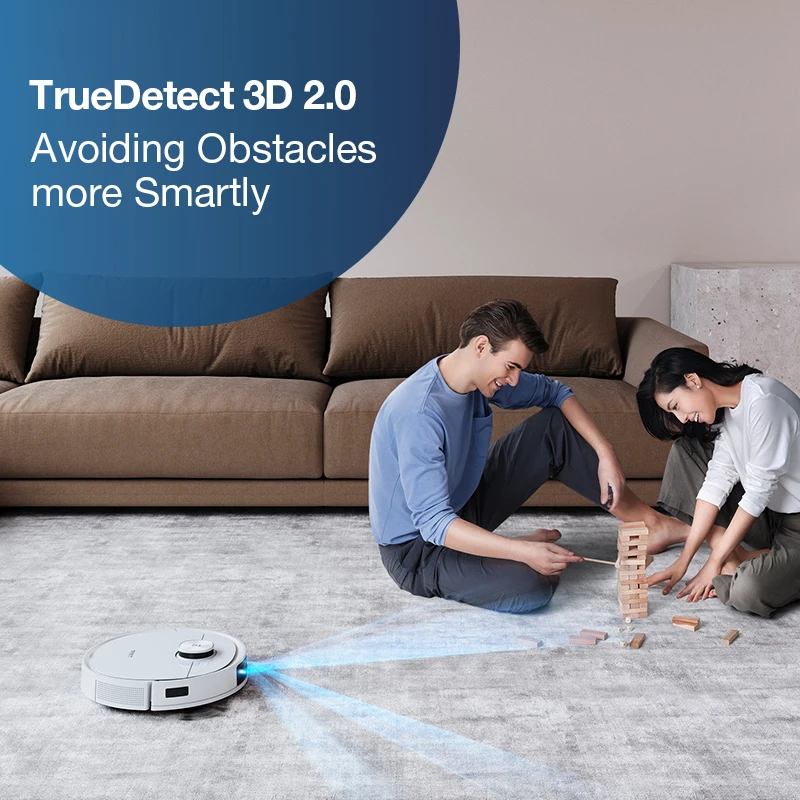 ECOVACS DEEBOT T9 Smart Household Vacuum Cleaner With 3D House Map 9 in 1 Mopping And Sweeping Robot Auto Robot Vacuum Cleaner