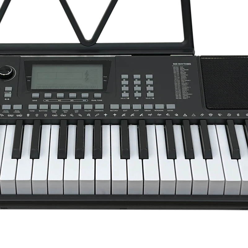 Multi-function 61 Big Key Touch Response Electronic Organ Digital Piano Electric Musical Instruments USB MIDI Port