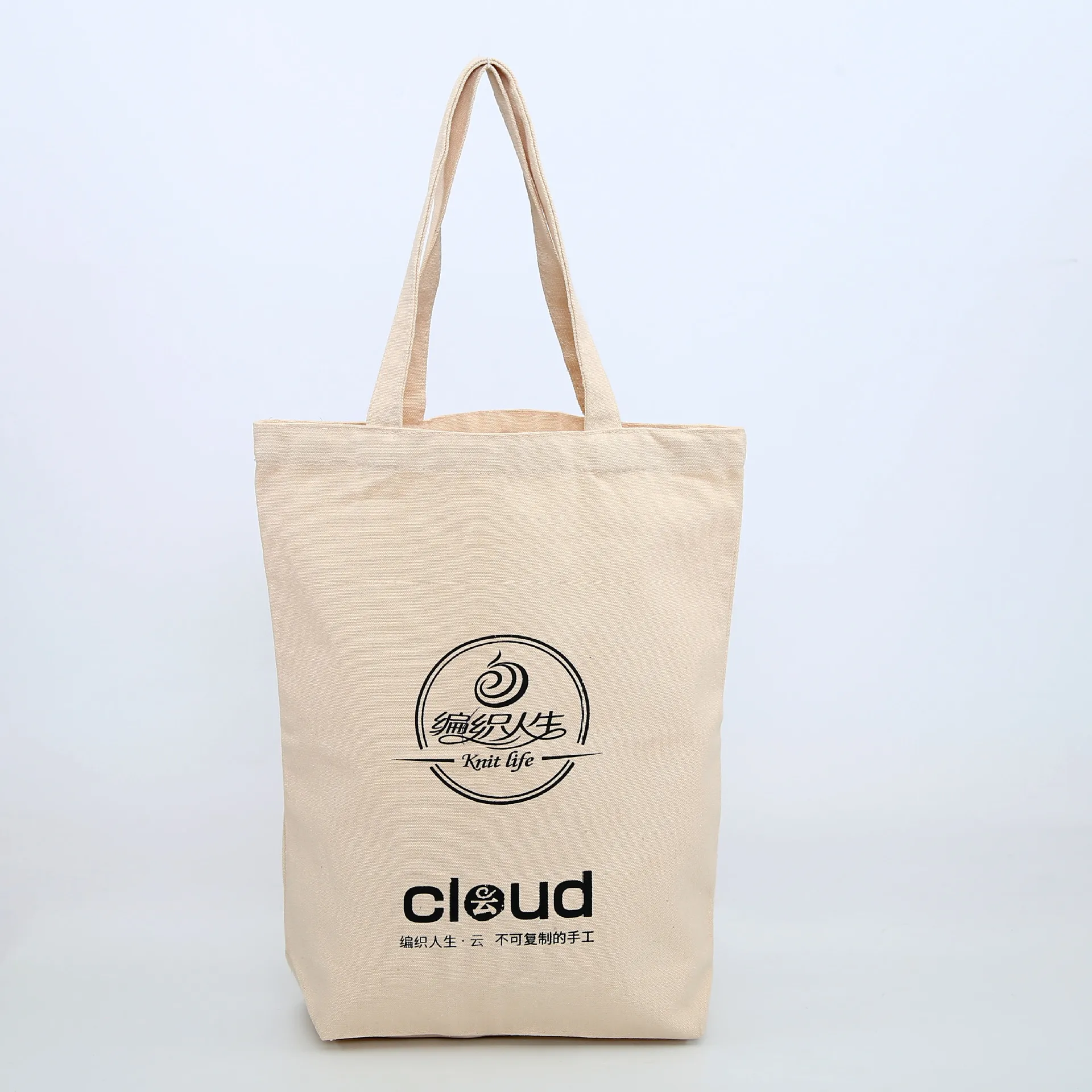 Popular Plain Recycled White Canvas Bag nurse tote cotton bag With Custom Logo