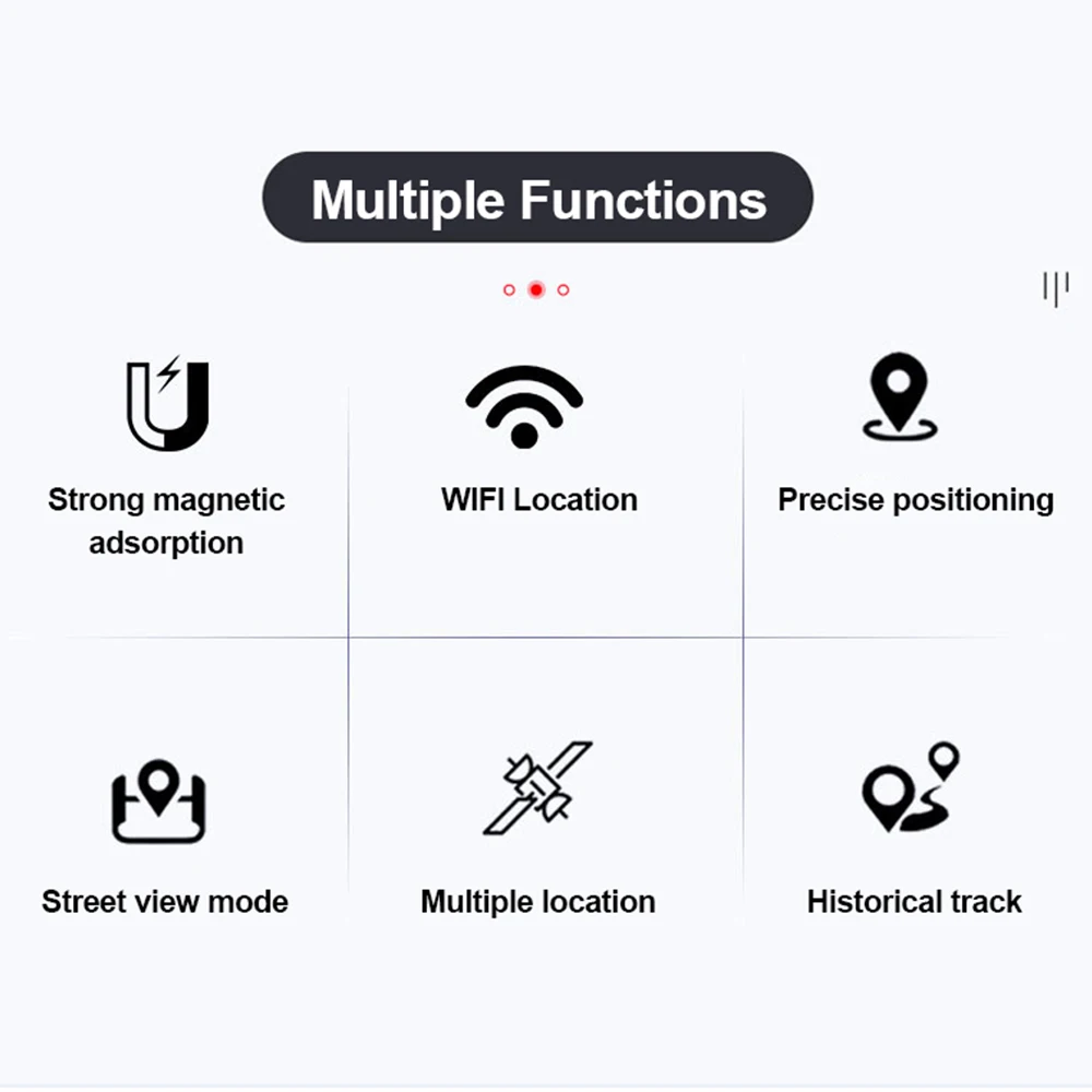 Gps Para 4G Vehicle Gps Tracking Device Mini Gps Car Tracker 3 Years Long Standby Strong Magnetic Intelligent Locator