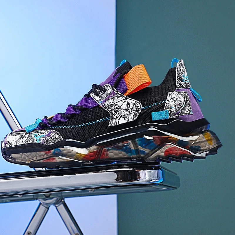 2021 OEM Make Your Own Basketball Shoes Custom Logo Sneakers Athletic Lightweight Men Sports Shoes