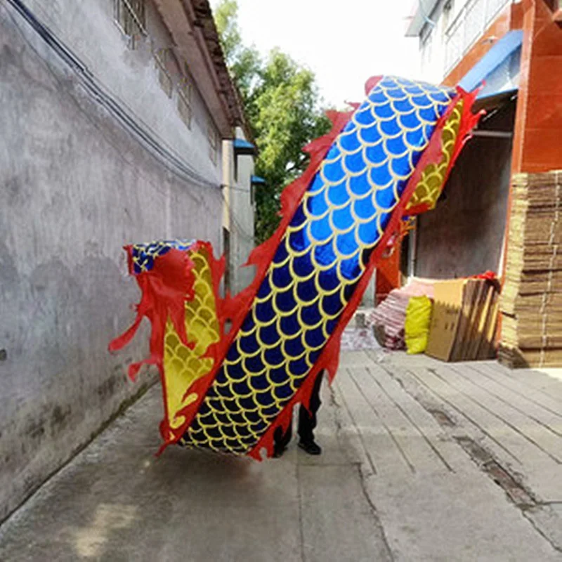 8M Fitness Square Dragon Dance Ribbon Drama Performance Adult Outdoor Sports Entertainment Props gymnastics ribbon
