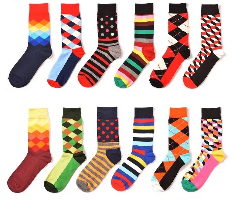 dropshipping funny crew cartoon socks custom logo mens comics socks wholesale crazy super hero socks happy design high quality