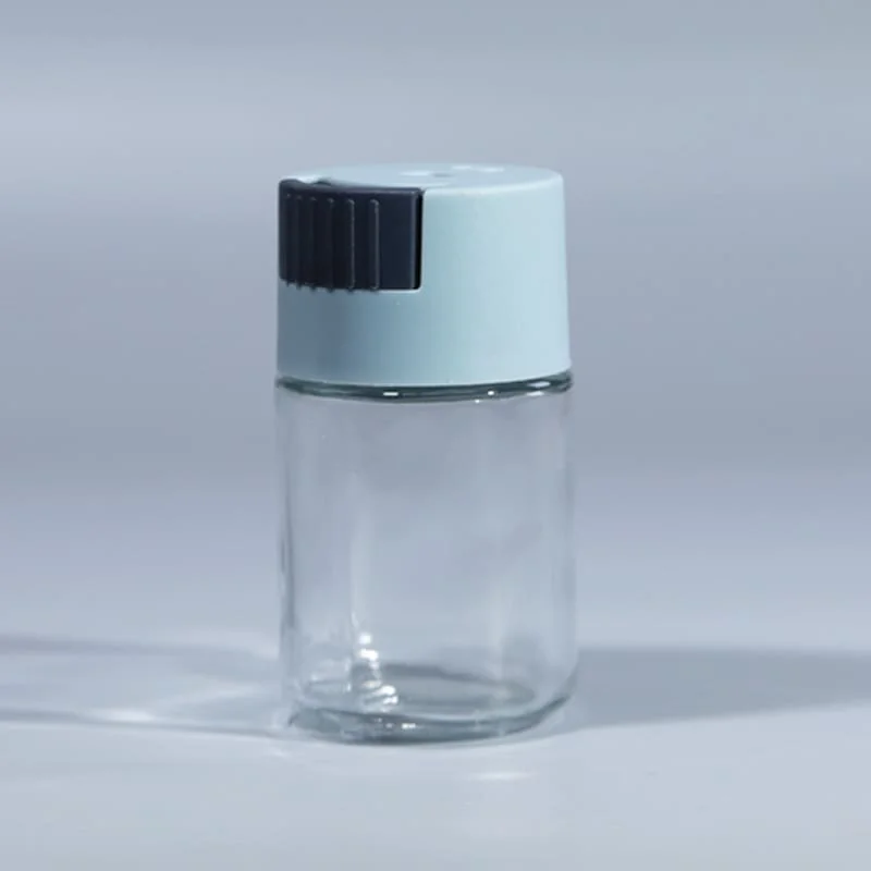 Stylish Kitchen Storage: 100ml Glass Bottles for Salt & Pepper