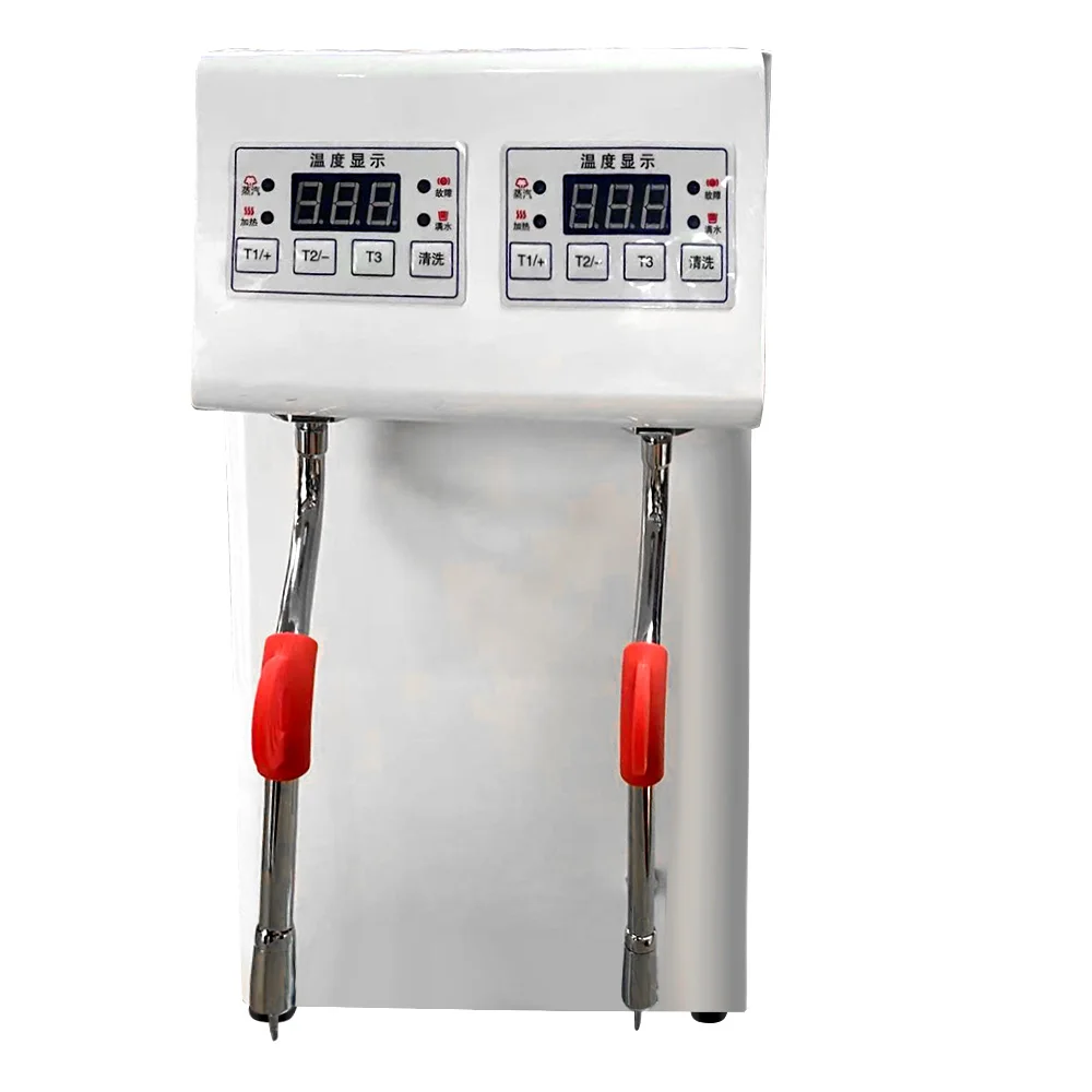 XEOLEO Commercial Coffee Milk Frother Machine Automatic Steam Hot Water Machine Professional Milk Foaming Maker